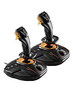 Thrustmaster T.16000M FCS SPACE SIM DUO Black, Orange USB Joystick Analogue / Digital PC 2960815
