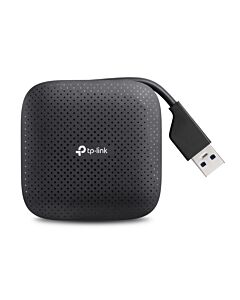 TP-Link UH400 interface hub USB 3.2 Gen 1 (3.1 Gen 1) Type-A 5000 Mbit/s Black UH400