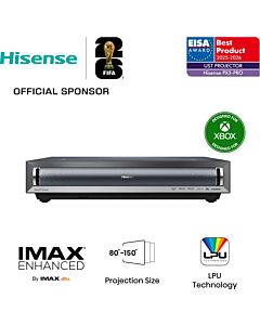 Hisense PX3-PRO Ultra short throw projector 2700 ANSI lumens DLP UHD 4K (3840x2160) Black, Dark Grey PX3TUK-PRO