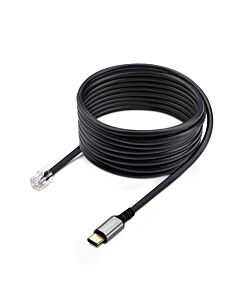 StarTech.com UR9-HEADSET-ADAPTER cable gender changer USB-C RJ-9 Black UR9-HEADSET-ADAPTER