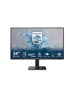 Philips 1000 series 24E2N1100LB/00 computer monitor 60.5 cm (23.8") 1920 x 1080 pixels Full HD LCD Black 24E2N1100LB/00