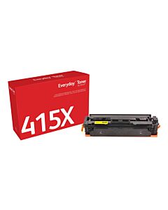 Everyday™ Yellow Toner by Xerox compatible with HP 415X (W2032X), High capacity 006R04190