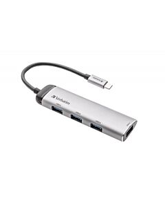Verbatim USB-C Multiport Hub Four port USB 3.2 Gen 1 49147