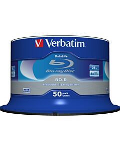 Verbatim Datalife 6x BD-R 25 GB 50 pc(s) 43838