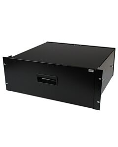 StarTech.com 4U Black Steel Storage Drawer for 19in Racks and Cabinets 4UDRAWER