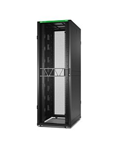 APC NetShelter SX Server Rack Gen 2, 48U, 2258H x 750W x 1200D mm, with Sides, Black AR3357B2