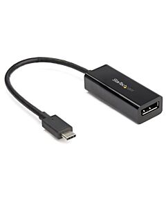 StarTech.com USB C to DisplayPort Adapter - 8K/5K/4K USB Type C to DP 1.4 Alt e Video Converter - HBR3/DSC/HDR - 8K 60Hz Thunderbolt 3 Compatible DisplayPort Monitor Display Adapter CDP2DP14B