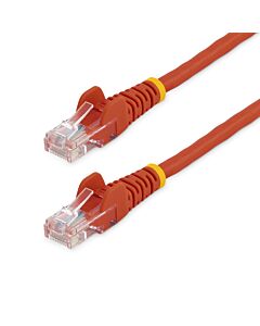 StarTech.com Cat5e Ethernet Patch Cable with Snagless RJ45 Connectors - 5 m, Red 45PAT5MRD