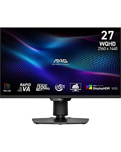 MSI MAG 274QPF X30MV computer monitor 68.6 cm (27") 2560 x 1440 pixels Wide Quad HD LCD Black MAG 274QPF X30MV