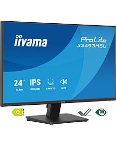 iiyama ProLite X2493HSU-B1 computer monitor 60.5 cm (23.8") 1920 x 1080 pixels Full HD LED Black X2493HSU-B1