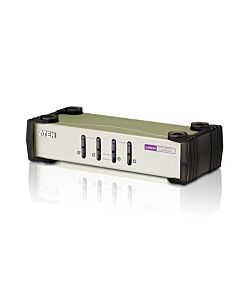 ATEN 4-Port USB - PS/2 VGA KVM Switch (KVM Cables included) CS84U