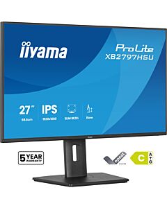 iiyama ProLite XB2797HSU-B1 computer monitor 68.6 cm (27") 1920 x 1080 pixels Full HD LED Black XB2797HSU-B1
