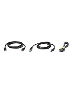 ATEN 2L-7D02UDPX3 KVM cable Black 1.8 m 2L-7D02UDPX3