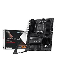 MSI Pro B840-S EVO WIFI6E AMD B840 Socket AM5 ATX 4711377404167
