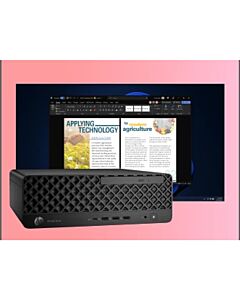 HP ProDesk 4 SFF G1i Desktop AI PC Intel Core Ultra 5 235 24 GB DDR5-SDRAM 512 GB SSD Windows 11 Pro D43U3ET#ABU
