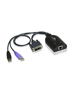 ATEN USB - DVI to Cat5e/6 KVM Adapter Cable (CPU ule) KA7166