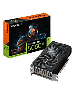 GIGABYTE GeForce RTX 5060 Ti WINDFORCE MAX OC 8G Graphics Card - 8GB GDDR7, 128bit, PCI-E 5.0, 2587MHz Core Clock, 3 x DP, 1 x HDMI, NVIDIA DLSS 4, GV-N506TWF2MAX OC-8GD GV-N506TWF2MAX OC-8GD