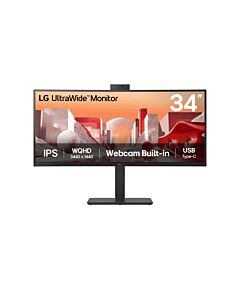 LG 34BA85QE-B computer monitor 86.4 cm (34") 3440 x 1440 pixels Wide Quad HD LCD Black 34BA85QE-B.AEK