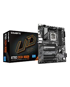 GIGABYTE B760 DS3H GEN5 Motherboard - Supports Intel Core 14th Gen CPUs, 8+2+1 Phases Digital VRM, up to 5600MHz DDR5, 2xPCIe 4.0 M.2, 1GbE LAN, USB 3.2 Gen 2x2 B760 DS3H GEN5