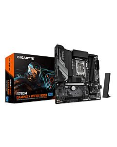 GIGABYTE B760M GAMING X WIFI6E GEN5 Motherboard - Supports 14th Gen. Intel Core CPUs, 8+1+1 phases VRM, up to 5600MHz DDR5, 2xPCIe 4.0 M.2, Wi-Fi 6E, 2.5 GbE LAN, USB 3.2 Gen 1 B760M GAMING X WIFI6E GEN5