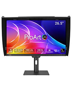 ASUS ProArt OLED PA27USD computer monitor 67.3 cm (26.5") 3840 x 2160 pixels 4K Ultra HD QD-OLED Black PA27USD