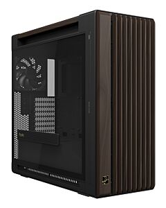 ASUS ProArt PA602 Wood Edition ern Black - Tempered Glass Panel Midi Tower Black, Wood 90DC00J0-B09030