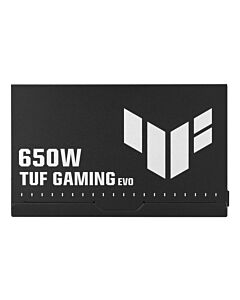 ASUS TUF-GAMING-650B-EVO power supply unit 650 W 20+4 pin ATX ATX Black 90YE00D6-B0NA00