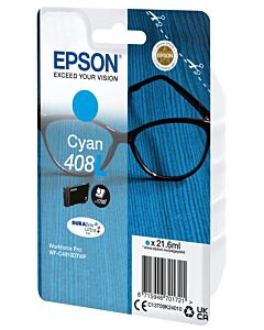 Epson 408L Spectacles DURABrite Ultra Single Cyan Ink C13T09K24010