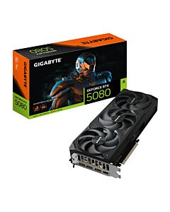 GIGABYTE GeForce RTX 5080 WINDFORCE OC SFF 16G Graphics Card - 16GB GDDR7, 256bit, PCI-E 5.0, 2670MHz Core Clock, 3 x DP 2.1a, 1 x HDMI 2.1b, GV-N5080WF3OC-16GD GV-N5080WF3OC-16GD