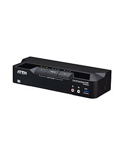 ATEN 2-Port USB 3.0 8K DisplayPort Dual-Display KVMP™ Switch (Cables included) CS1942DPA