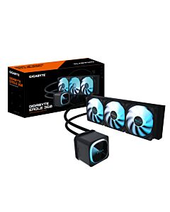 GIGABYTE EAGLE 360 Liquid CPU Cooler - 3x120mm ARGB Fans, full-color LCD, DAISY-CHAIN, Intel LGA 1851 and AMD AM5 Compatible GP-GIGABYTE EAGLE 360