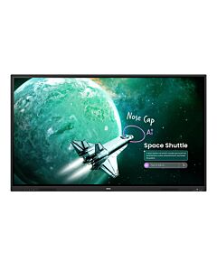 BenQ RE7505A interactive whiteboard 190.5 cm (75") 3840 x 2160 pixels Touchscreen Black USB 9H.FD4TC.DE1