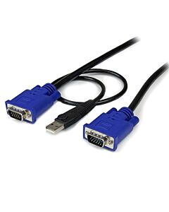 StarTech.com 10 ft Ultra Thin USB VGA 2-in-1 KVM Cable SVECONUS10