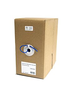 StarTech.com Bulk Cat 5e Ethernet Cable - 1000 ft. (304,8m) - Solid - CMR-Rated - Blue - TAA Compliant WIRC5ECMR
