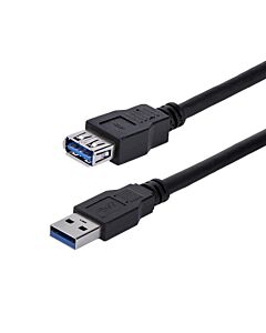 StarTech.com 1m Black SuperSpeed USB 3.0 (5Gbps) Extension Cable A to A - M/F USB3SEXT1MBK