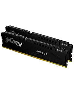 Kingston Technology FURY Beast 32GB 5600MT/s DDR5 CL36 DIMM (Kit of 2) Black KF556C36BBEK232
