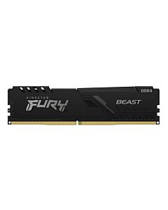 Kingston Technology FURY Beast 8GB 3200MT/s DDR4 CL16 DIMM Black KF432C16BB/8