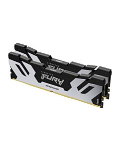 Kingston Technology FURY 32GB 6400MT/s DDR5 CL32 DIMM (Kit of 2) Renegade Silver KF564C32RSK2-32