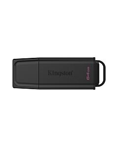 Kingston Technology DataTraveler 64GB Portable USB 3.2 Gen 1 Exodia Black DTXG2/64GB