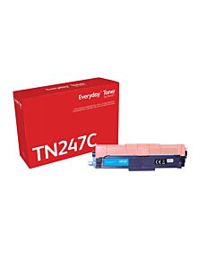 Everyday™ Cyan Toner by Xerox compatible with Brother TN247C, High capacity 006R04231