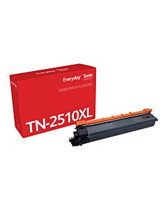 Everyday™ Black Toner by Xerox compatible with Brother TN2510XL, High capacity 006R04870