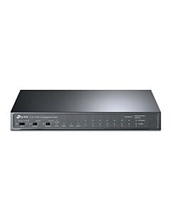 TP-Link 8-Port 10/100Mbps + 3-Port Gigabit Desktop Switch with 8-Port PoE+ TL-SL1311MP