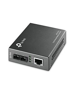 TP-Link Omada MC110CS network media converter 100 Mbit/s 1310 nm Single-e Black MC110CSTP