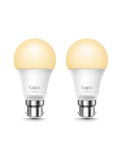 TP-Link Tapo Smart Wi-Fi Light Bulb, Dimmable TAPOL510B2PK