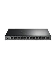 TP-Link Omada 48-Port Gigabit and 4-Port 10GE SFP+ L2+ Managed Switch with 48-Port PoE+ SG3452XP