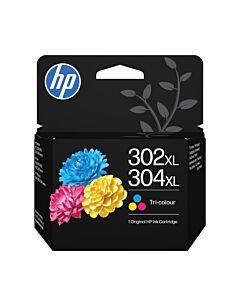 HP 302XL/304XL Tri-color Original Ink Cartridge B7RT8AE#LS1