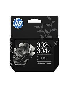 HP 302XL/304XL Black Original Ink Cartridge B7RT9AE#30A