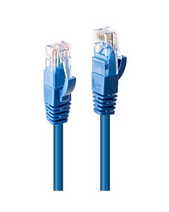 Lindy 15m Cat.6 U/UTP Network Cable, Blue 48023