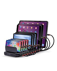 Lindy 96W 10 Port USB Charging Station 73309