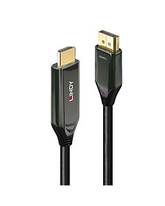 Lindy 2m Active DisplayPort 1.4 to HDMI 8K60 Cable 40931